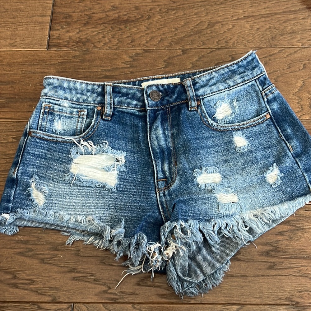 PacSun denim shorts